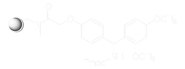 JandaJel&#8482;-Rink amide 100-200&#160;mesh, extent of labeling: 0.5&#160;mmol/g loading, 1&#160;% cross-linked