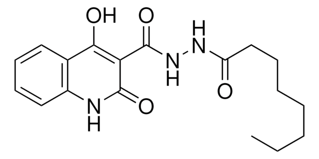 4-HYDROXY-2-OXO-1,2-DIHYDRO-QUINOLINE-3-CARBOXYLIC ACID N'-OCTANOYL-HYDRAZIDE AldrichCPR