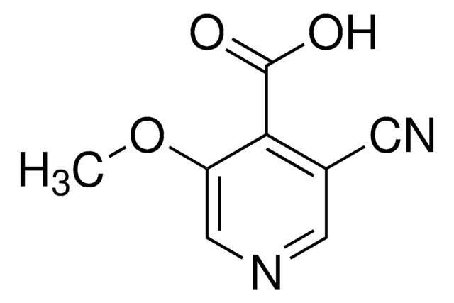 3-Cyano-5-methoxyisonicotinic acid AldrichCPR