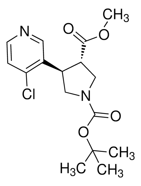 (trans-racemic)-1-tert-butyl 3-methyl 4-(4-chloropyridin-3-yl)pyrrolidine-1,3-dicarboxylate AldrichCPR