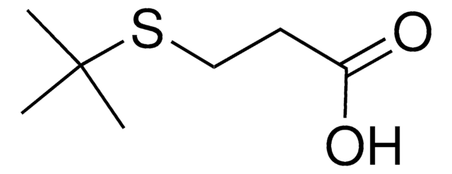 3-(tert-butylsulfanyl)propanoic acid AldrichCPR