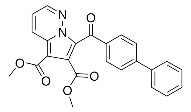 DIMETHYL 7-((1,1'-BIPHENYL)-4-YLCARBONYL)PYRROLO(1,2-B)PYRIDAZINE-5,6-DICARBOXYLATE AldrichCPR