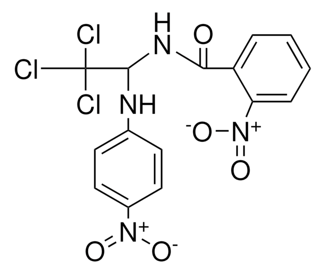 2-NITRO-N-(2,2,2-TRICHLORO-1-(4-NITRO-PHENYLAMINO)-ETHYL)-BENZAMIDE AldrichCPR