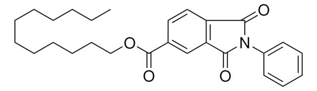 1,3-DIOXO-2-PHENYL-2,3-DIHYDRO-1H-ISOINDOLE-5-CARBOXYLIC ACID DODECYL ESTER AldrichCPR