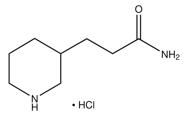 3-Piperidin-3-ylpropanamide hydrochloride AldrichCPR