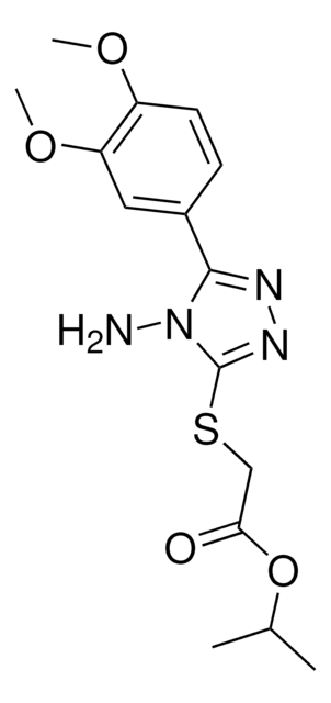 ISOPROPYL ((4-AMINO-5-(3,4-DIMETHOXYPHENYL)-4H-1,2,4-TRIAZOL-3-YL)THIO)ACETATE AldrichCPR