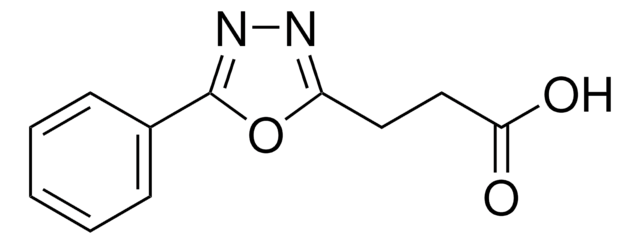 5-Phenyl-1,3,4-oxadiazole-2-propionic acid 97%