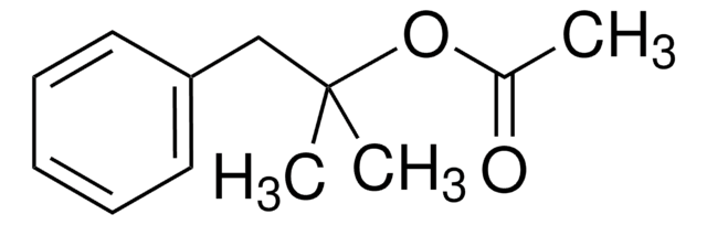 &#945;,&#945;-Dimethylphenethyl acetate certified reference material, TraceCERT&#174;, Manufactured by: Sigma-Aldrich Production GmbH, Switzerland