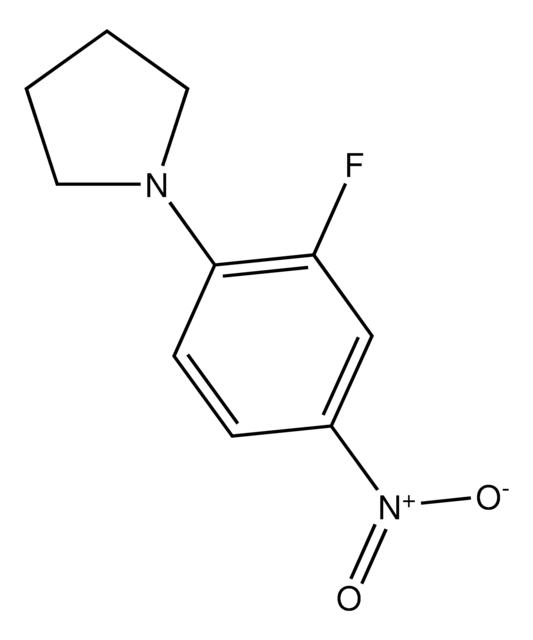 1-(2-fluoro-4-nitrophenyl)pyrrolidine AldrichCPR