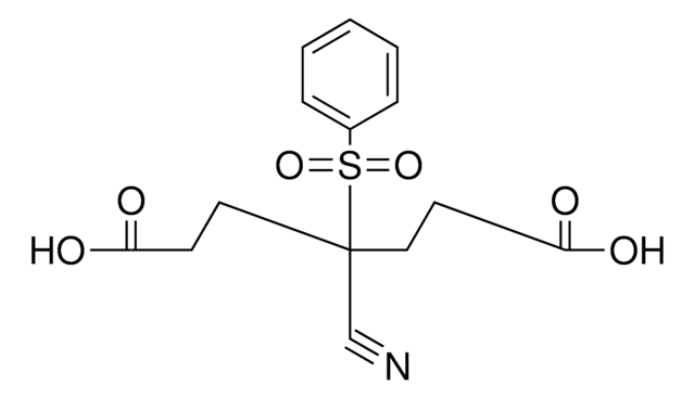 4-BENZENESULFONYL-4-CYANO-HEPTANEDIOIC ACID AldrichCPR