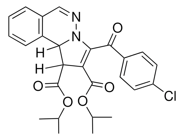 DIISOPROPYL 3-(4-CHLOROBENZOYL)-1,10B-DIHYDROPYRROLO(2,1-A)PHTHALAZINE-1,2-DICARBOXYLATE AldrichCPR