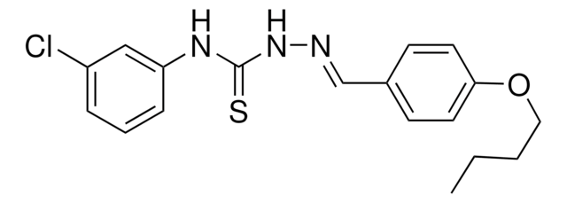 4-BUTOXYBENZALDEHYDE N-(3-CHLOROPHENYL)THIOSEMICARBAZONE AldrichCPR