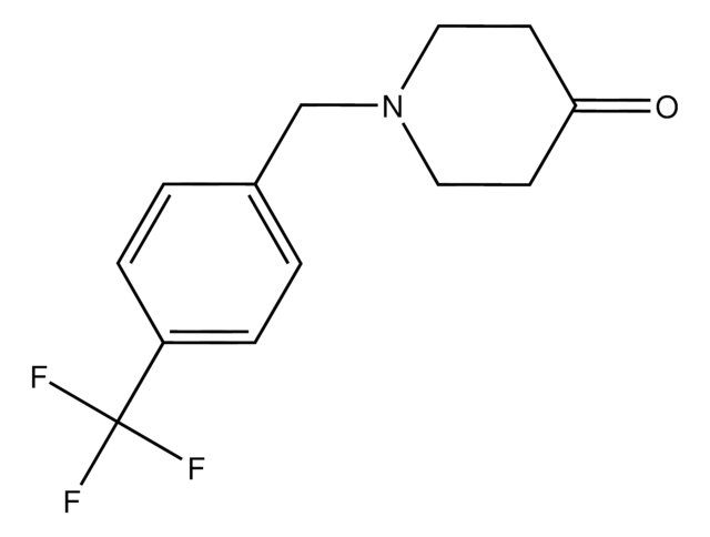 1-(4-(trifluoromethyl)benzyl)piperidin-4-one AldrichCPR