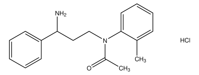 N-(3-amino-3-phenylpropyl)-N-(2-methylphenyl)acetamide hydrochloride AldrichCPR