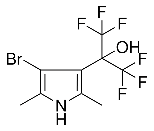 2-(4-BROMO-2,5-DIMETHYL-1H-PYRROL-3-YL)-1,1,1,3,3,3-HEXAFLUORO-2-PROPANOL AldrichCPR