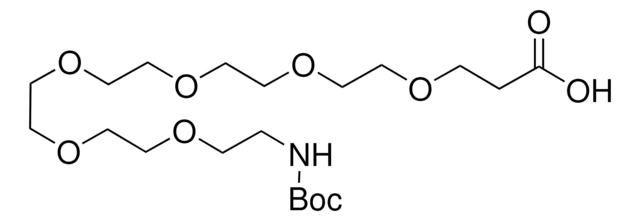 21-(Boc-amino)-4,7,10,13,16,19-hexaoxaheneicosanoic acid purum, &#8805;97.0% (H-NMR)