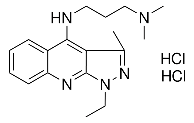 N(1)-(1-ETHYL-3-METHYL-1H-PYRAZOLO(3,4-B)QUINOLIN-4-YL)-N(3),N(3)-DIMETHYL-1,3-PROPANEDIAMINE DIHYDROCHLORIDE AldrichCPR