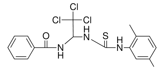 N-(2,2,2-TRICHLORO-1-(3-(2,5-DIMETHYL-PHENYL)-THIOUREIDO)-ETHYL)-BENZAMIDE AldrichCPR