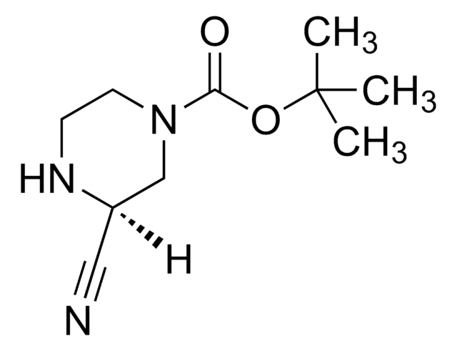 (S)-1-N-Boc-3-cyanopiperazine AldrichCPR