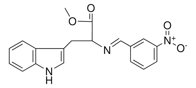 3-(1H-INDOL-3-YL)-2-((3-NITRO-BENZYLIDENE)-AMINO)-PROPIONIC ACID METHYL ...