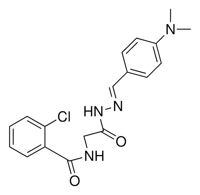 2-CHLOROHIPPURIC (4-(DIMETHYLAMINO)BENZYLIDENE)HYDRAZIDE AldrichCPR