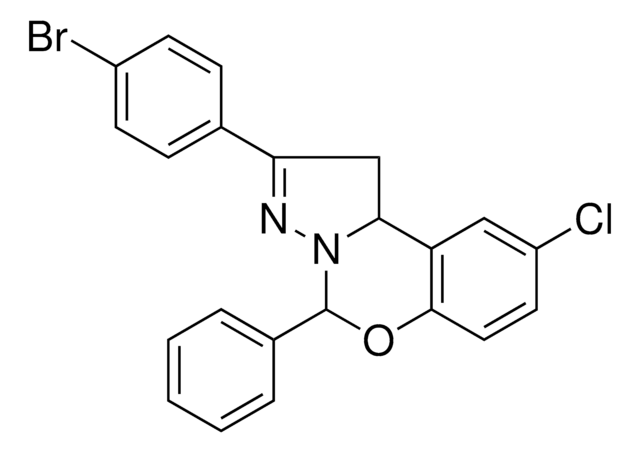 2-(4-BR-PH)-8-CL-4-PHENYL-1,9B-DIHYDRO-5-OXA-3,3A-DIAZA-CYCLOPENTA(A)NAPHTHALENE AldrichCPR