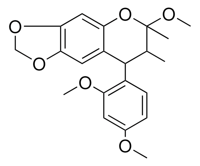 8-(2,4-DIMETHOXY-PH)-6-MEO-6,7-DIMETHYL-7,8-2H-6H-(1,3)DIOXOLO(4,5-G)CHROMENE AldrichCPR