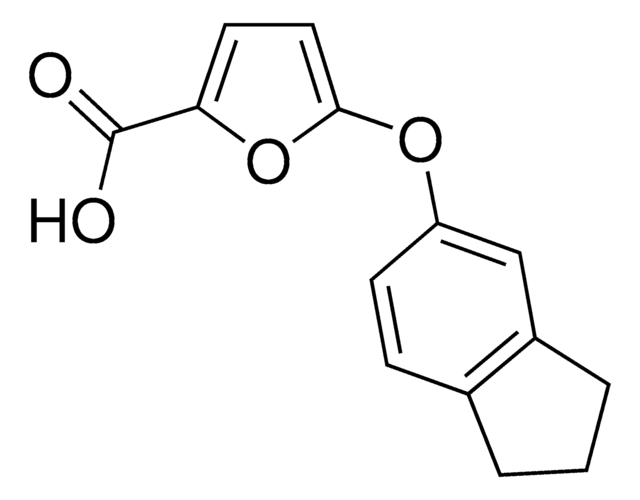 5-(2,3-Dihydro-1H-inden-5-yloxy)-2-furoic acid AldrichCPR