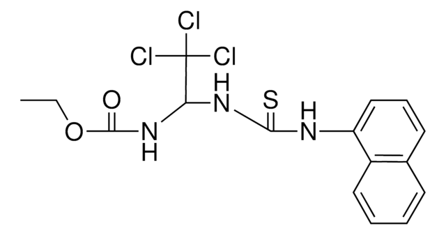 (2,2,2-TRICHLORO-1-(3-NAPHTHALEN-1-YL-THIOUREIDO)-ET)-CARBAMIC ACID ETHYL ESTER AldrichCPR