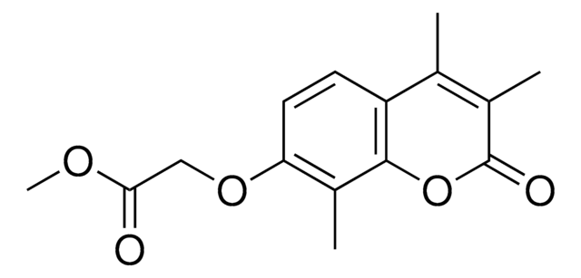 METHYL ((3,4,8-TRIMETHYL-2-OXO-2H-CHROMEN-7-YL)OXY)ACETATE AldrichCPR