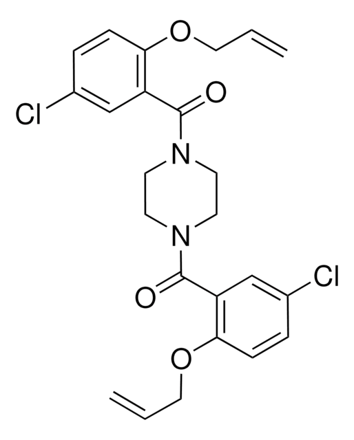 1,4-BIS(2-(ALLYLOXY)-5-CHLOROBENZOYL)PIPERAZINE AldrichCPR