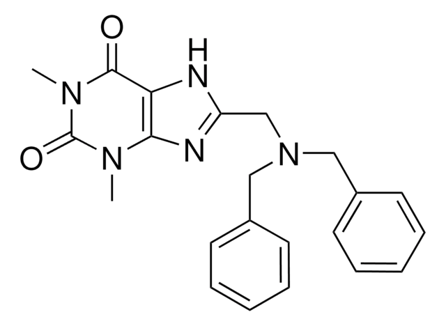 8-((DIBENZYLAMINO)METHYL)-1,3-DIMETHYL-3,7-DIHYDRO-1H-PURINE-2,6-DIONE AldrichCPR