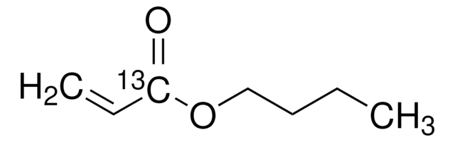 Butyl acrylate-1-13C &#8805;99 atom % 13C, &#8805;99% (CP), contains 10-50&#160;ppm methyl ethyl hydroquinone as stabilizer