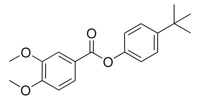 4-TERT-BUTYLPHENYL 3,4-DIMETHOXYBENZOATE AldrichCPR