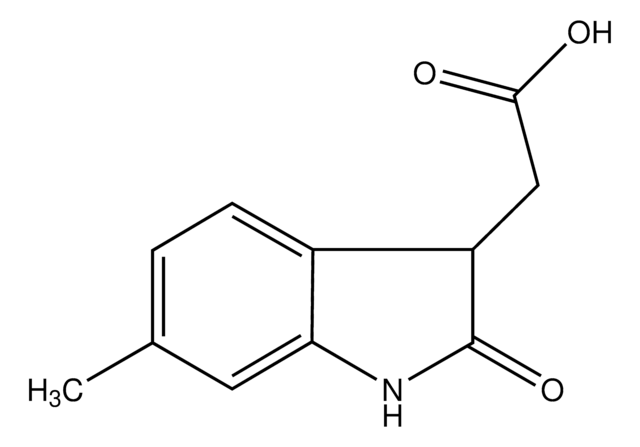 (6-Methyl-2-oxo-2,3-dihydro-1H-indol-3-yl)acetic acid AldrichCPR