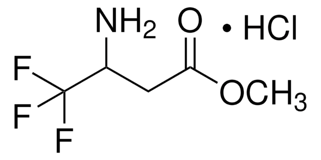 Methyl 3-amino-4,4,4-trifluorobutyrate hydrochloride 95%