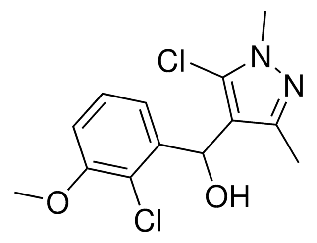 (5-Chloro-1,3-dimethyl-1H-pyrazol-4-yl)(2-chloro-3-methoxyphenyl)methanol AldrichCPR