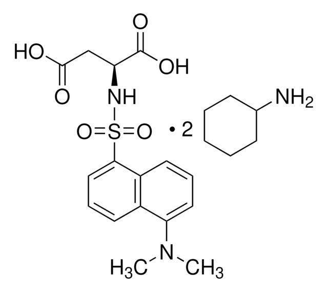 Dansyl-L-aspartic acid bis(cyclohexylammonium) salt