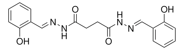 N'(1),N'(4)-BIS(2-HYDROXYBENZYLIDENE)SUCCINOHYDRAZIDE AldrichCPR