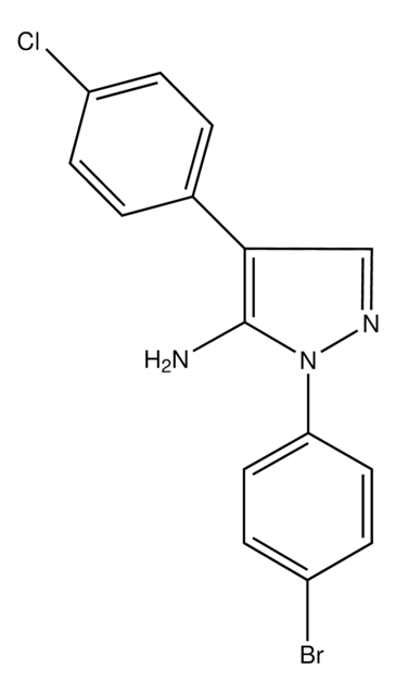 1-(4-Bromophenyl)-4-(4-chlorophenyl)-1H-pyrazol-5-amine