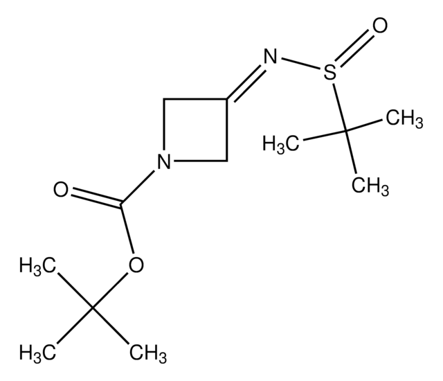 tert-Butyl 3-tert-butylsulfinyliminoazetidine-1-carboxylate