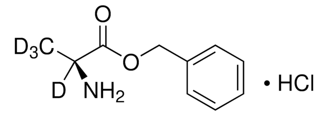 L-Alanine-2,3,3,3-d4 benzyl ester hydrochloride 98 atom % D, 97% (CP)