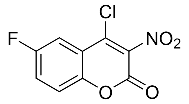 4-Chloro-6-fluoro-3-nitrocoumarin AldrichCPR