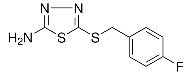 5-((4-FLUOROBENZYL)THIO)-1,3,4-THIADIAZOL-2-YLAMINE AldrichCPR