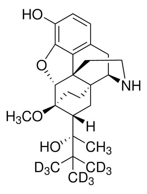 Norbuprenorphine-D9 solution 1&#160;mg/mL in methanol, certified reference material, ampule of 1&#160;mL, Cerilliant&#174;