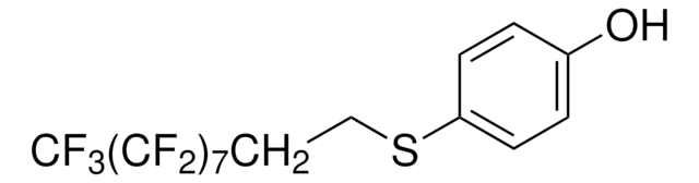 4-(3,3,4,4,5,5,6,6,7,7,8,8,9,9,10,10,10-Heptadecafluorodecylthio)phenol &#8805;97%