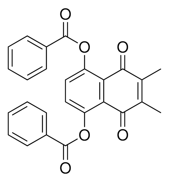 4-(BENZOYLOXY)-6,7-DIMETHYL-5,8-DIOXO-5,8-DIHYDRO-1-NAPHTHALENYL BENZOATE AldrichCPR