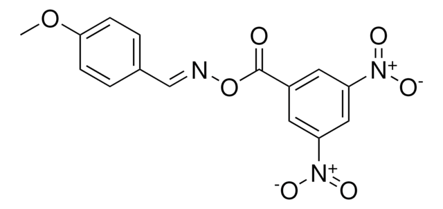 4-METHOXYBENZALDEHYDE O-(3,5-DINITROBENZOYL)OXIME AldrichCPR | Sigma ...