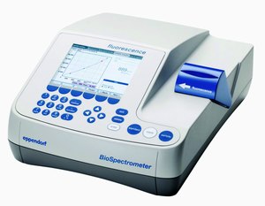 Eppendorf BioSpectrometer® Basic basic, INCLUDING μCUVETTE® G1.0, AC/DC ...