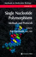 Single Nucleotide Polymorphisms: Methods and Protocols | Sigma-Aldrich